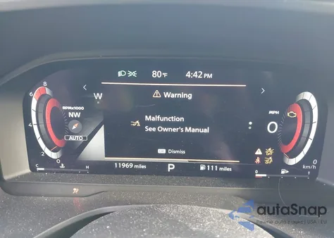 2023 Nissan Rogue Platinum Intelligent Awd из США, поврежденный, VIN JN8BT3DD6PW320286